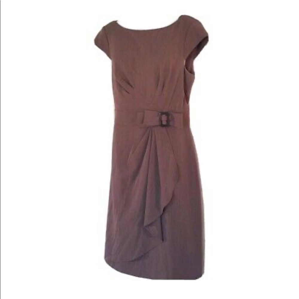 New Directions Faux wrap dress 👗 very flattering!